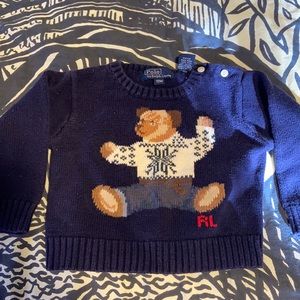 Retro Polo Bear Ralph Lauren Sweater